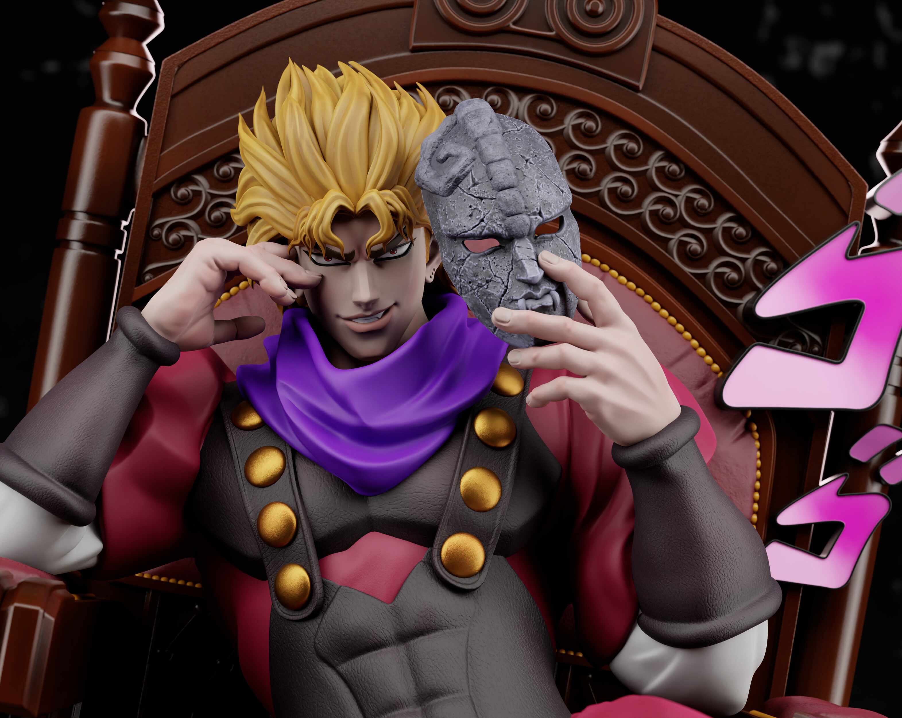 DIO BRANDO - JoJo Fanart - ZBrushCentral