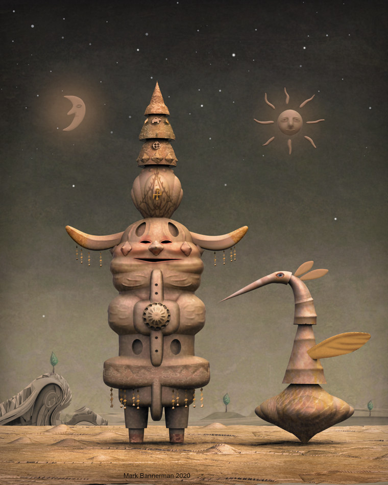 Flute Tooter And Goose_Mark Bannerman