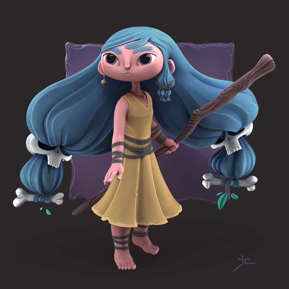 Rancel's-Blue-Haired-Warrior-low