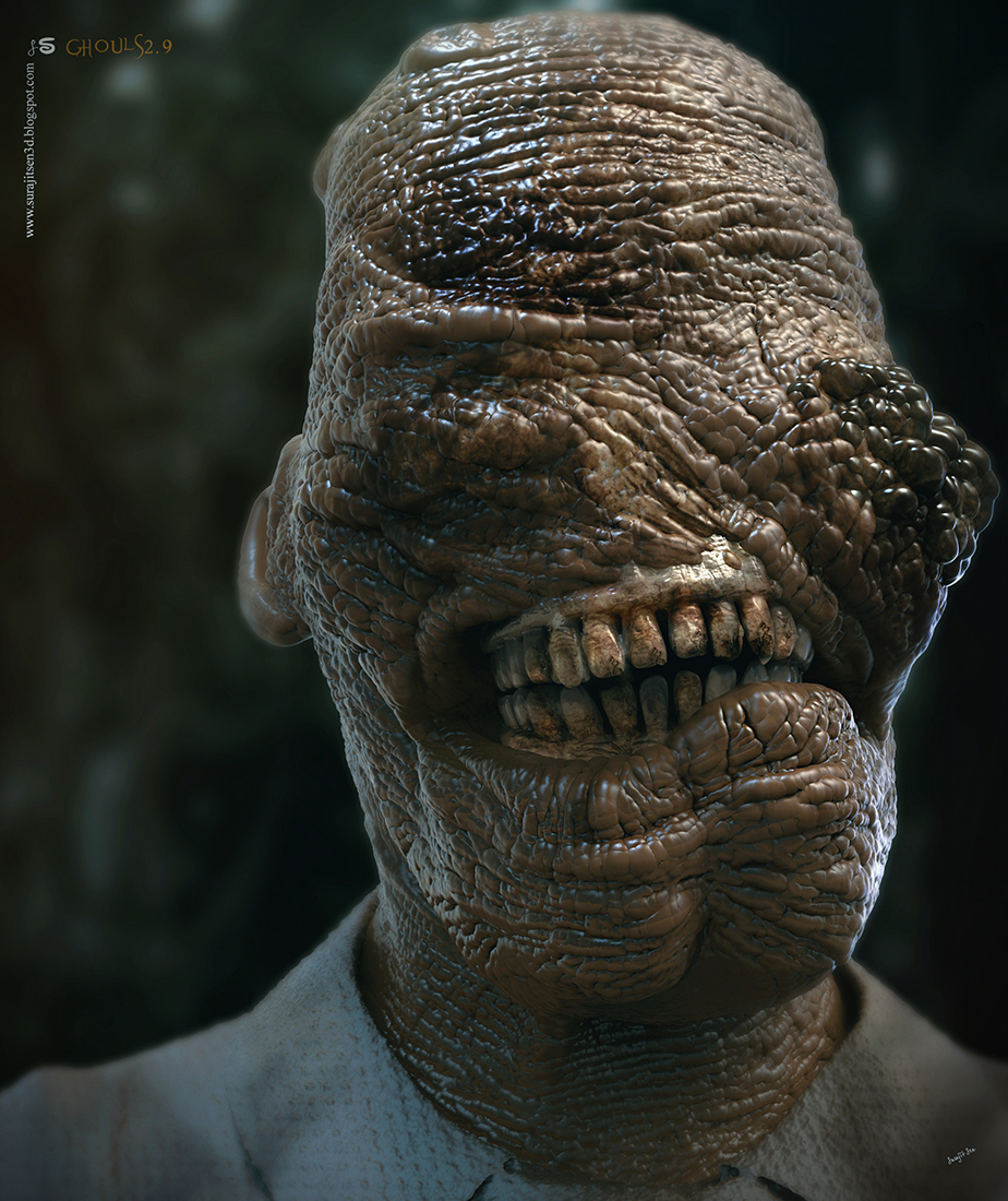 Ghouls2.9_digital_Sculpture_SurajitSen_Dec2020A_L