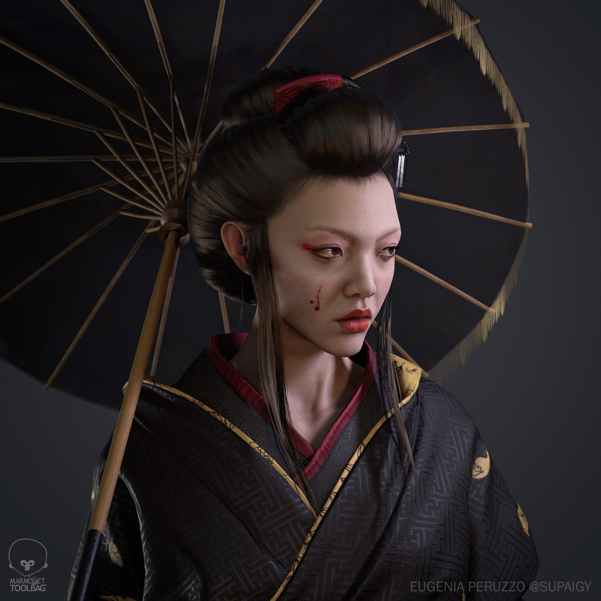 The Geisha - ZBrushCentral