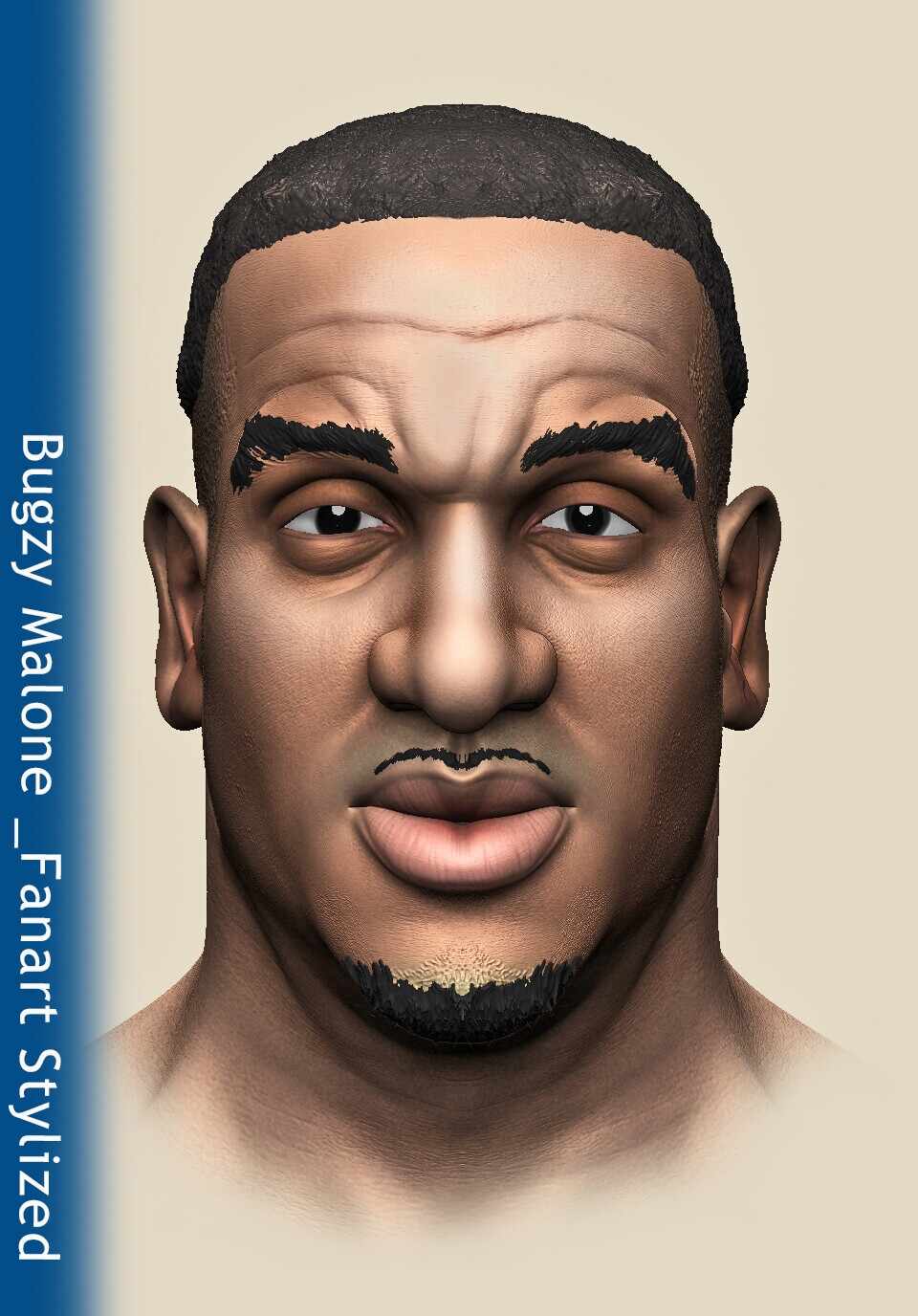 20250322_1246_Bugzy_Malone___Fanart_Stylized