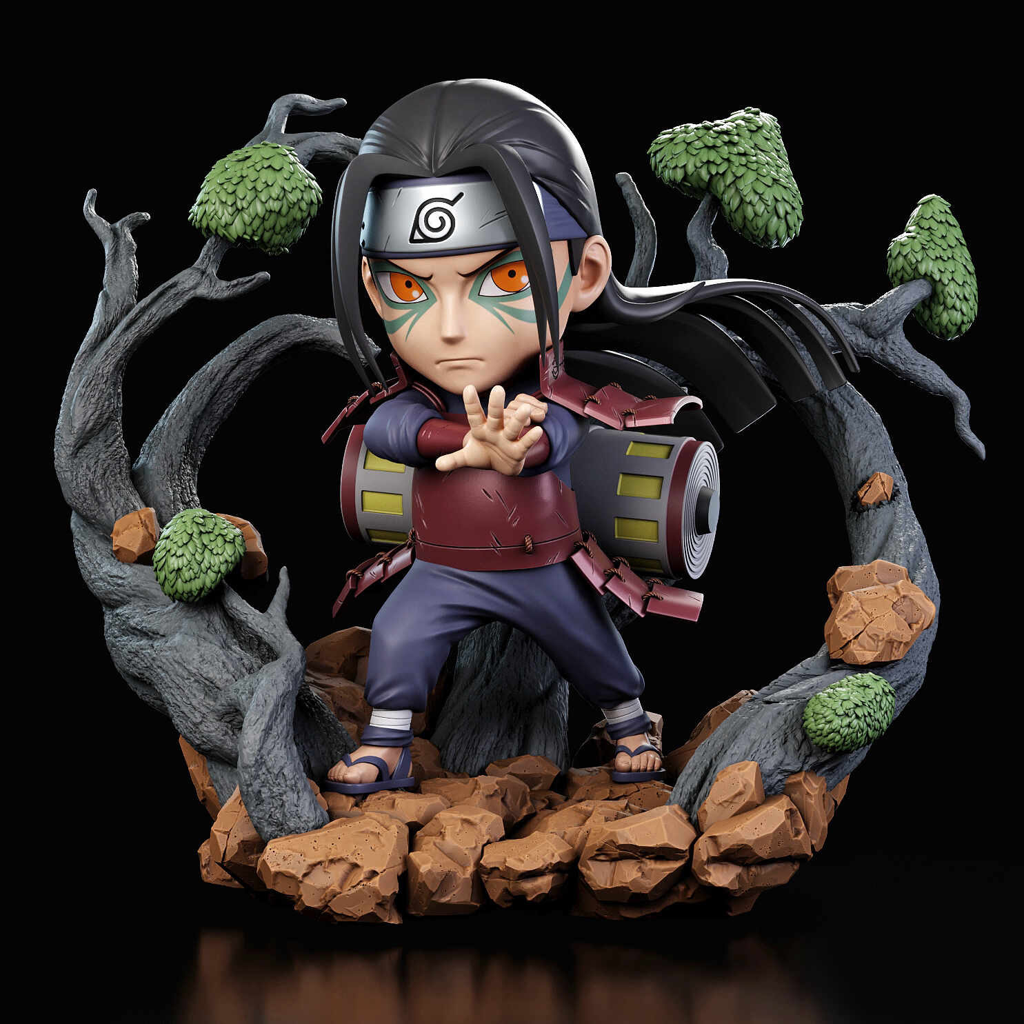 Buy Blue Aura Naruto Hashirama Senju Action Figure Mini Height - 11CM PVC  Multicolor for Anime Fans (Hashirama Mini) Online at Low Prices in India -  Amazon.in