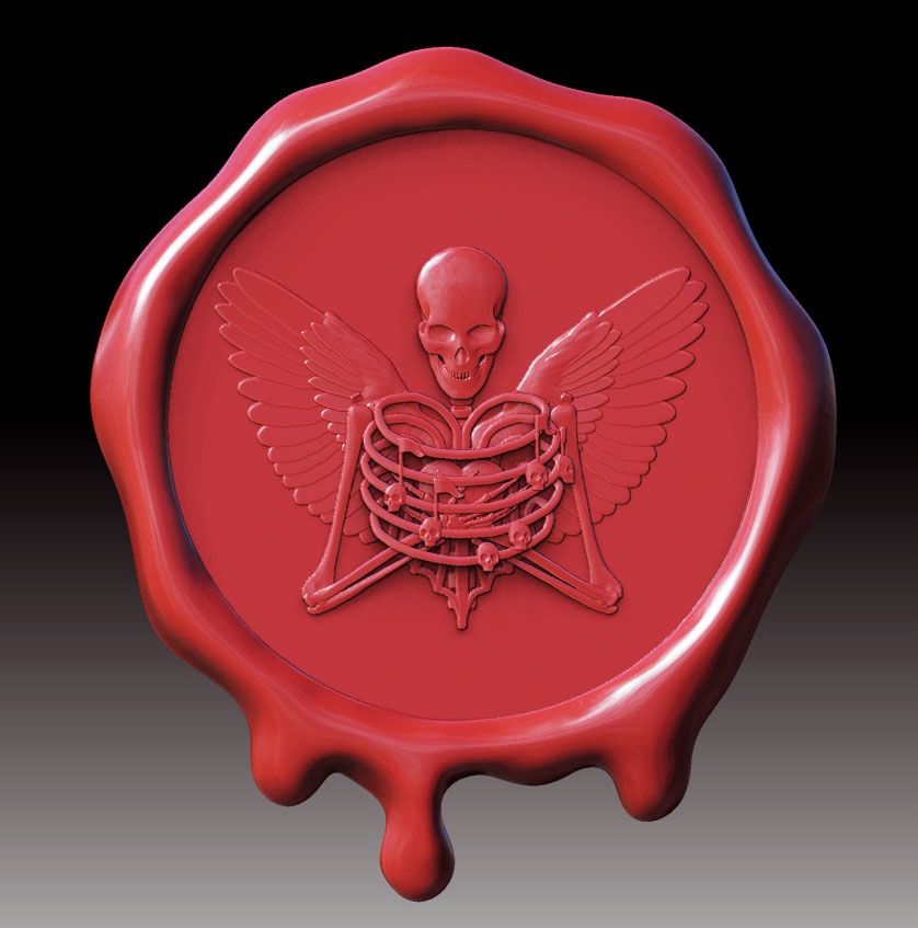 Musician's-Heart-Wax-Seal