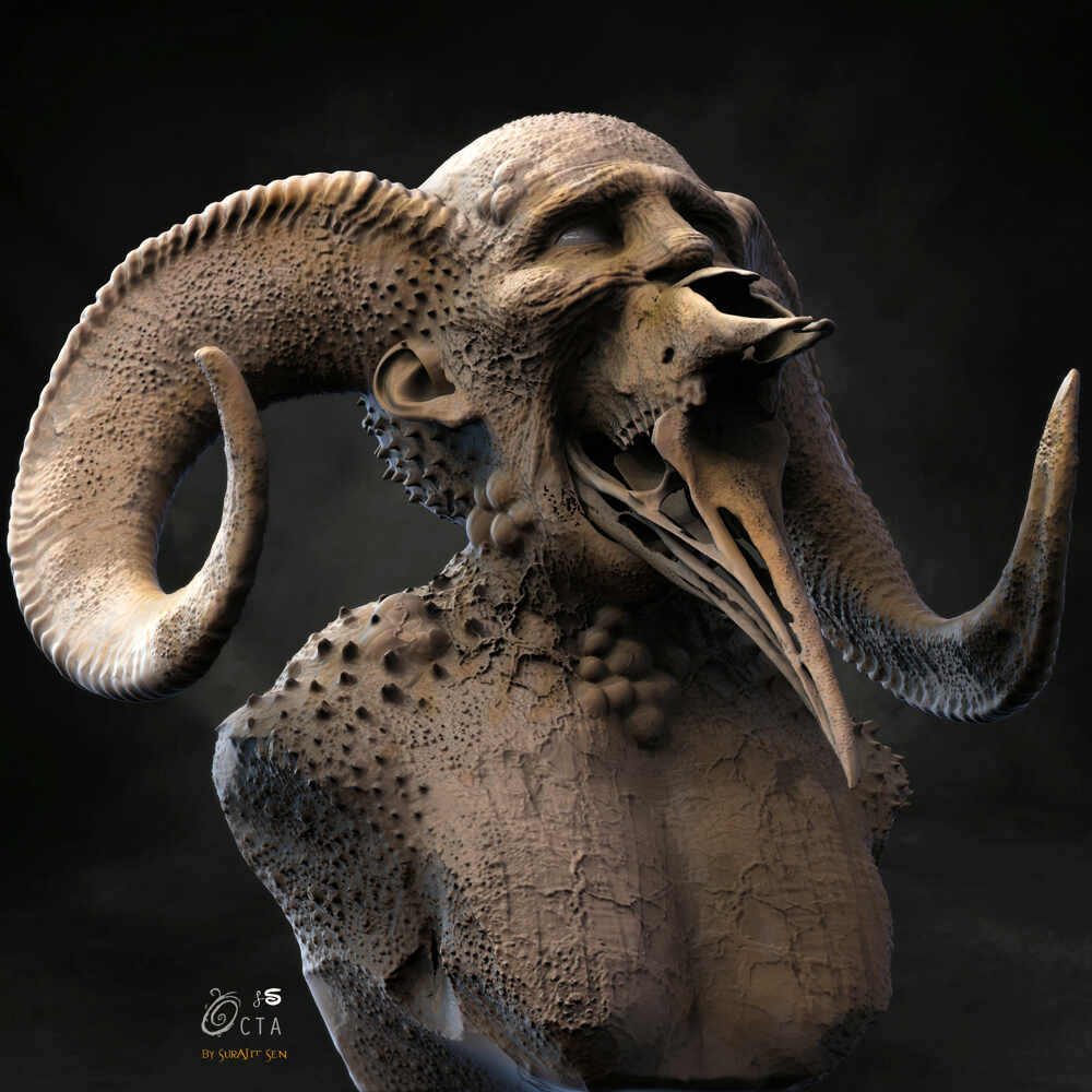 Octa_Creature_Sculpture_SurajitSen_March2022A_L
