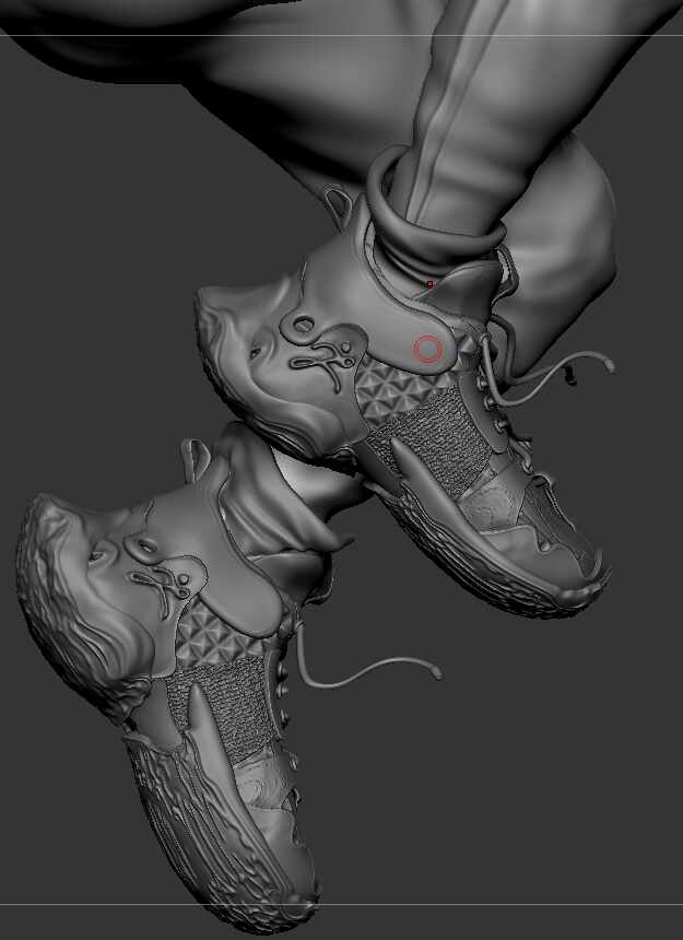 Zbrush sneakers