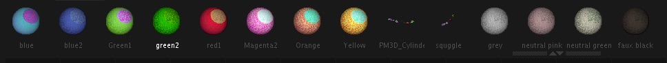 insert mesh colors