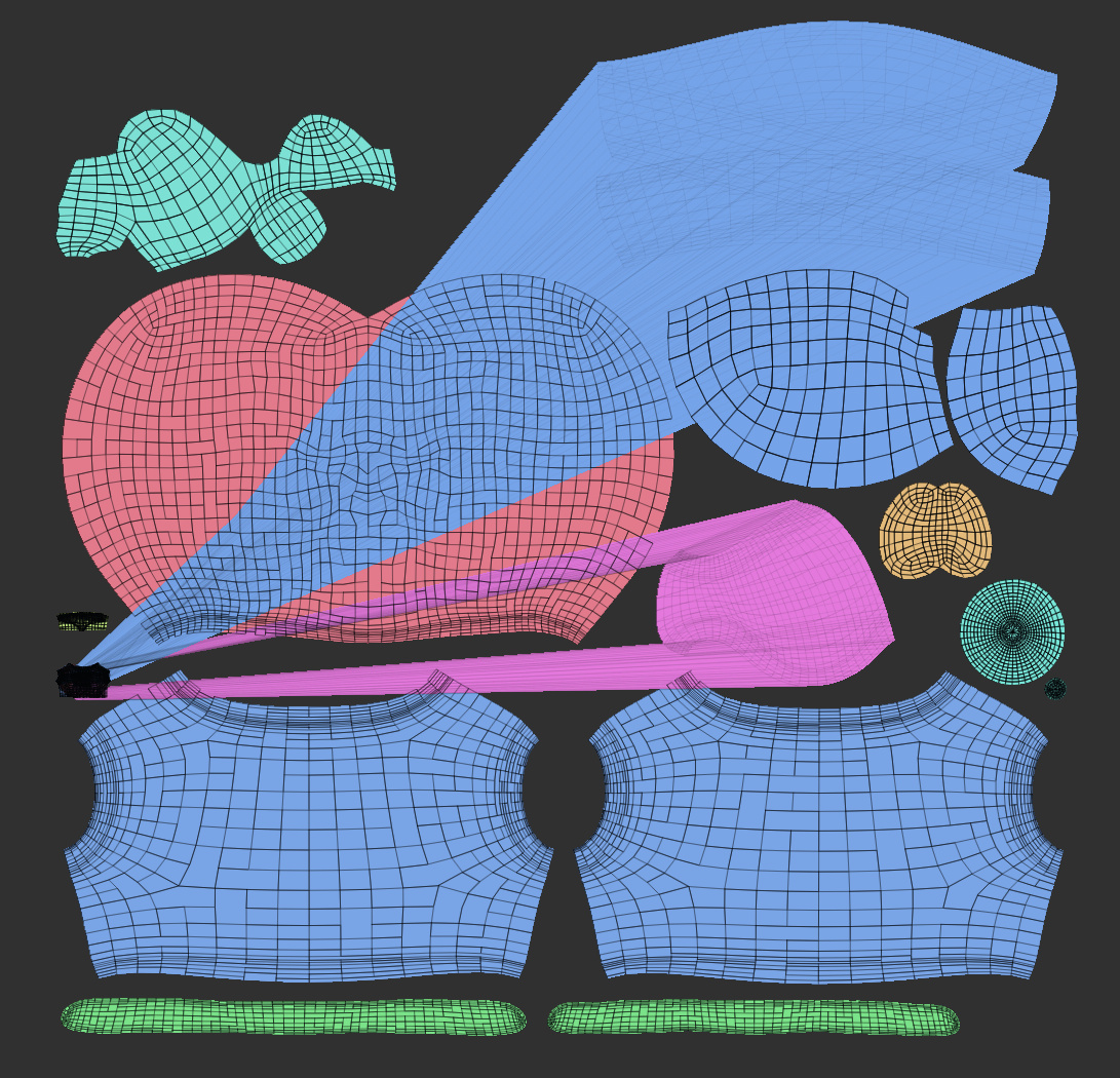 zbrush%20UV%20merge