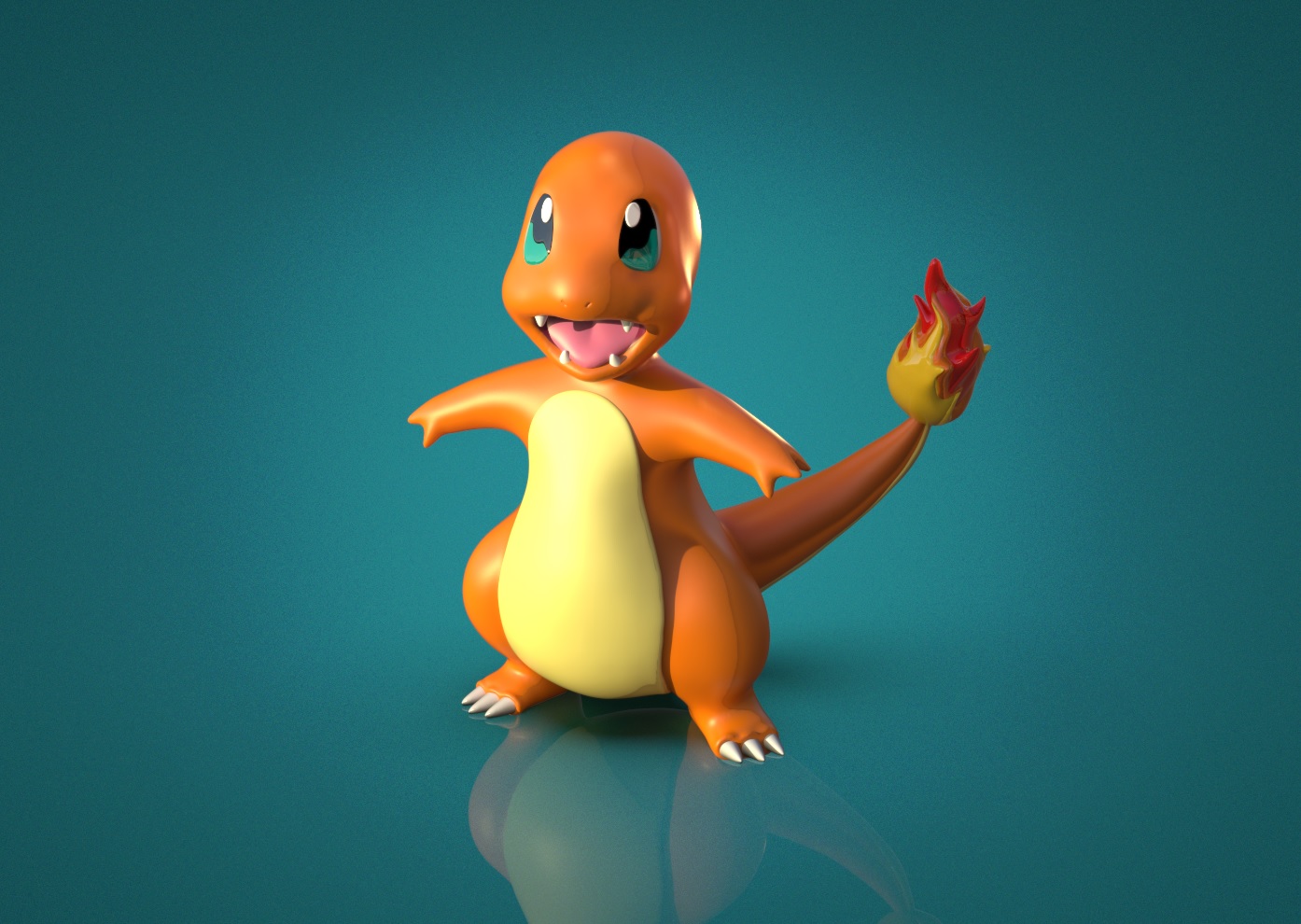 charmander zbrush