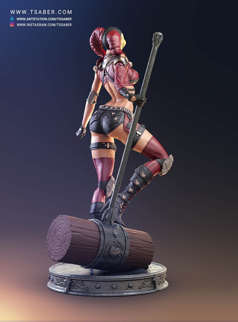 Harley%20Quinn%20Tsaber%2004%20Zbrushcentral
