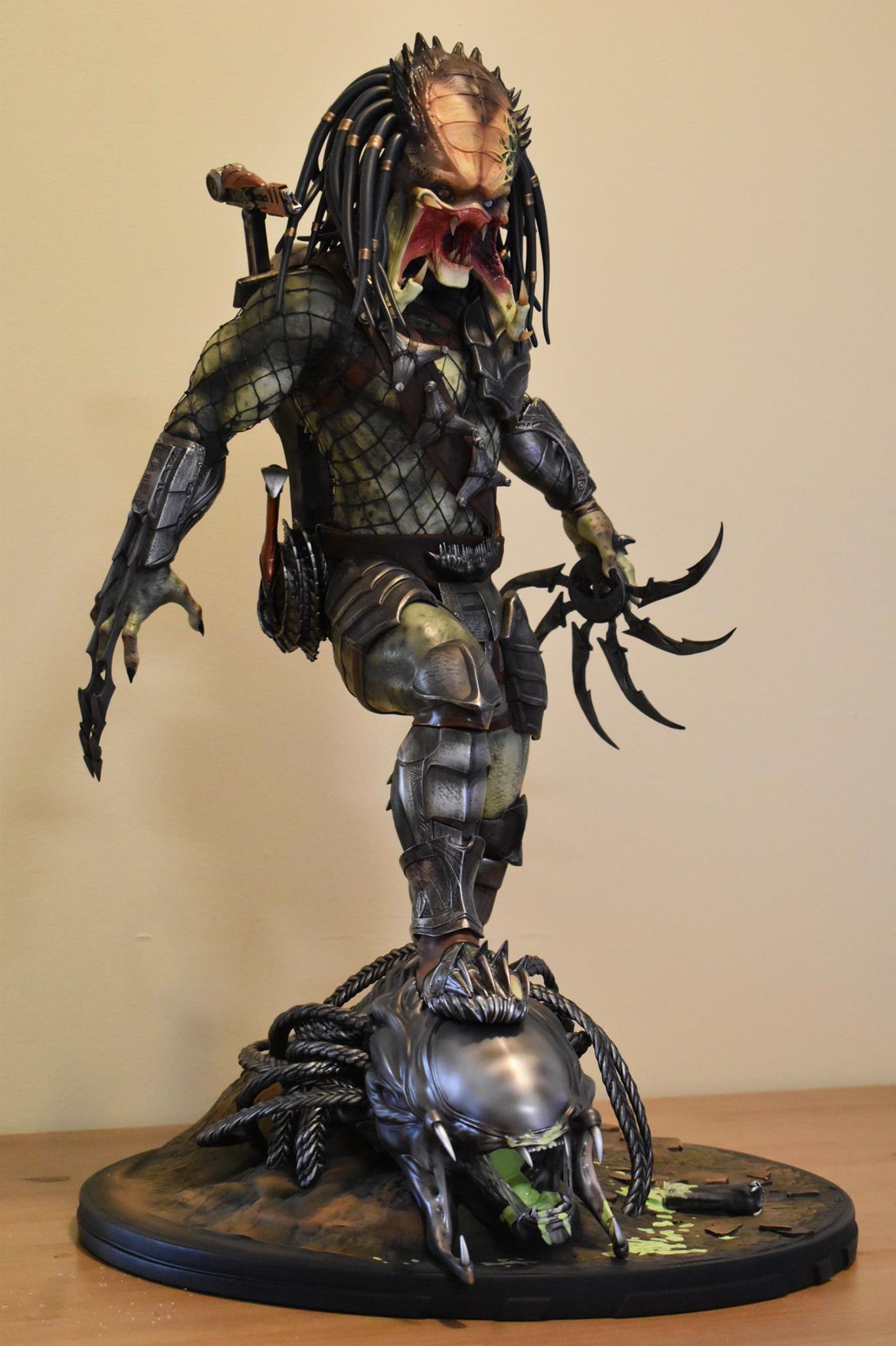 送料無料の通販 玩具模型】SIDESHOW LIFE-SIZE BUST WOLF PREDATORサイドショウ エイリアン