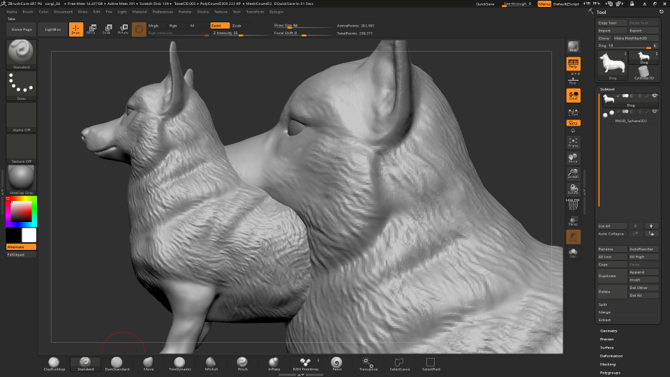 how to clear zbrush canvas