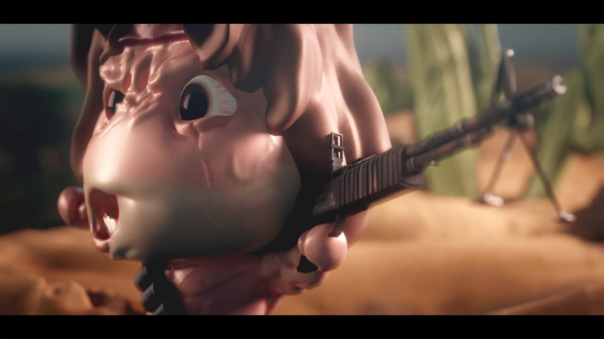Rambo Gun