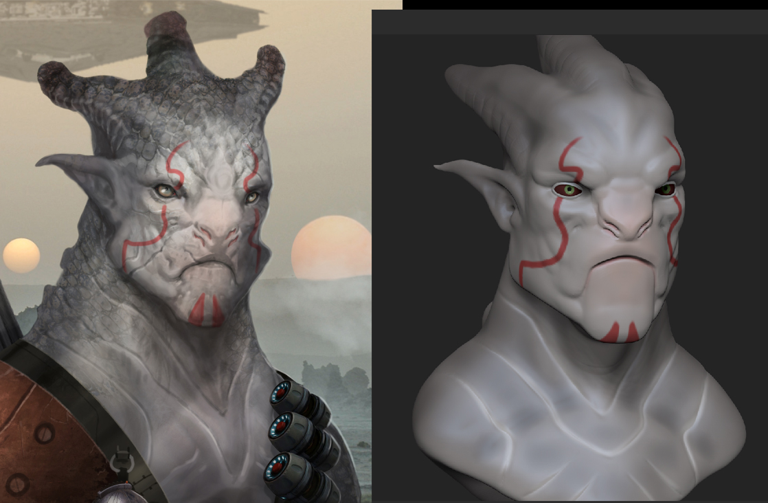 Rogue One concept sculpt.jpg