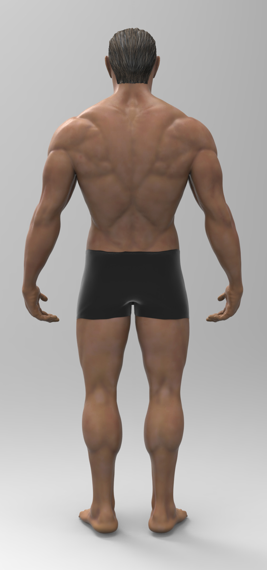 Corpo Masculino ZBrush Costas.jpg