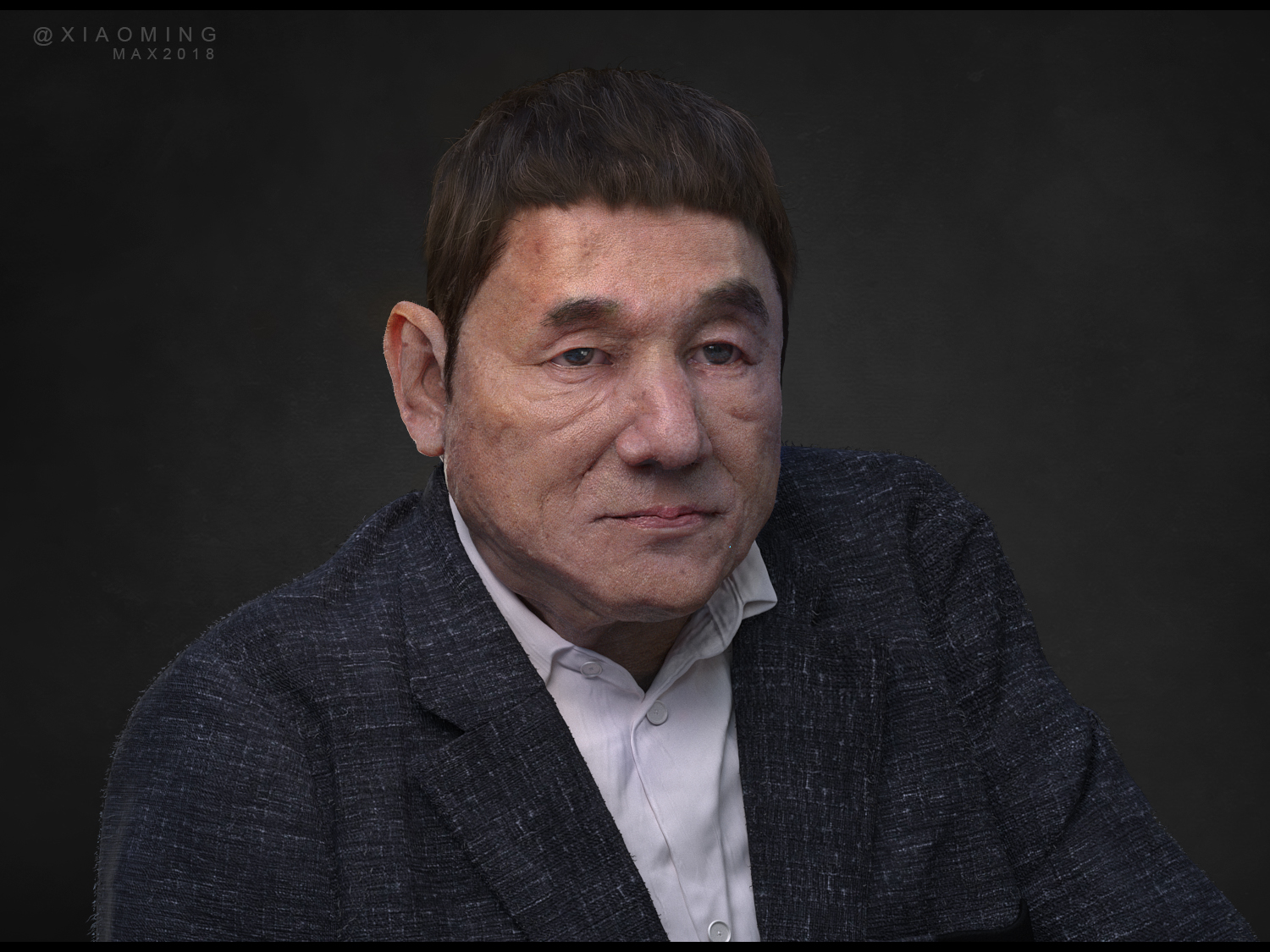 たけし様 MAX2018 北野武（Kitano Takeshi、きたの たけし） - ZBrushCentral