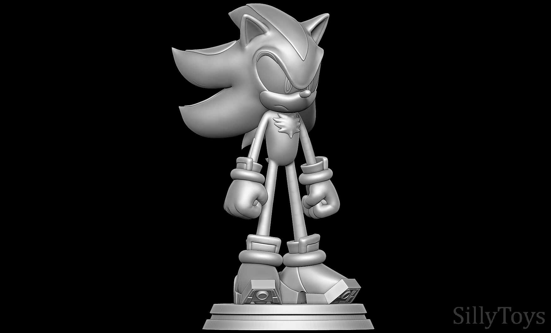 Shadow - Sonic The Hedgehog 3D Print Model