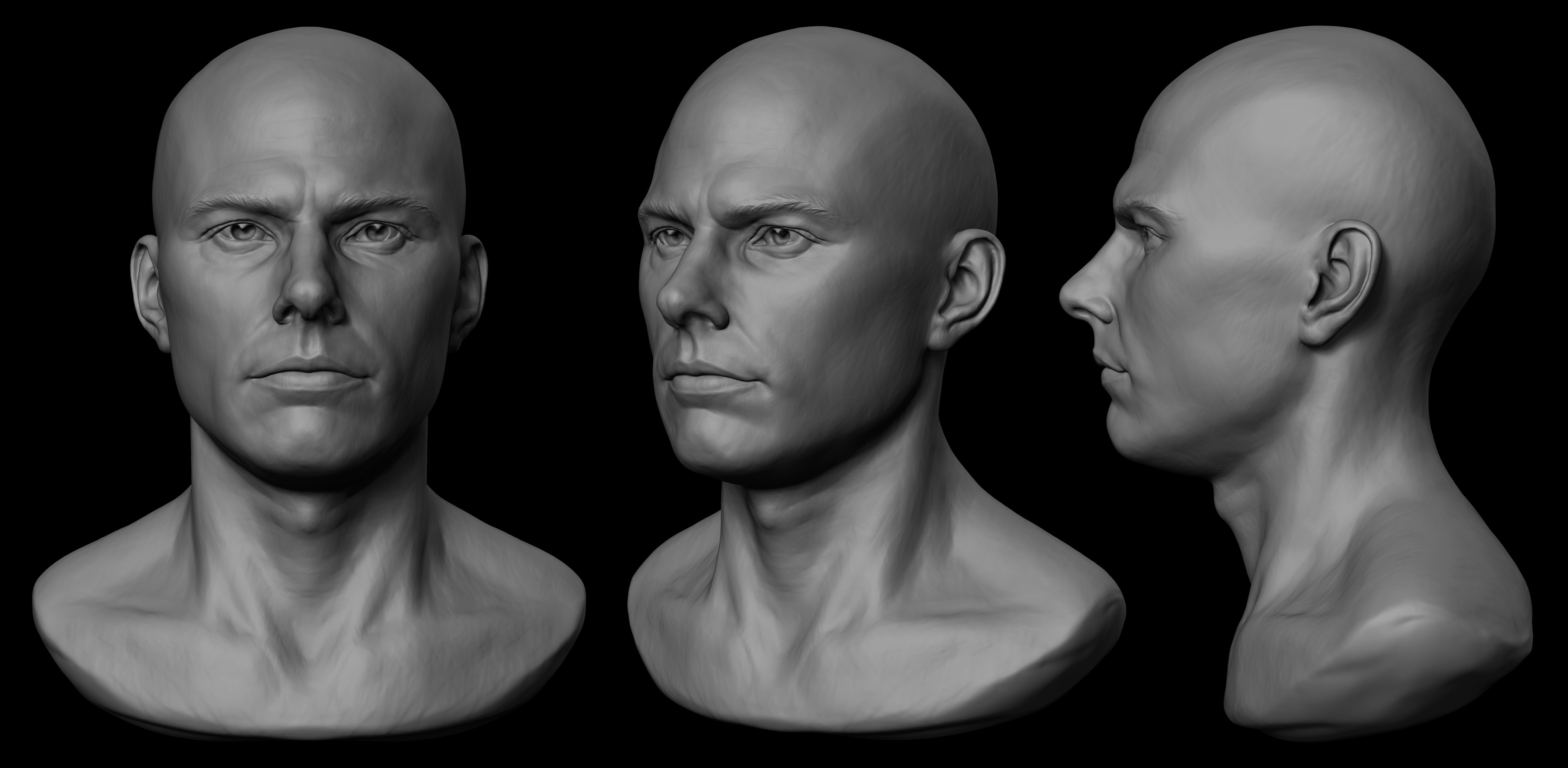 Head Studies ZBrushCentral