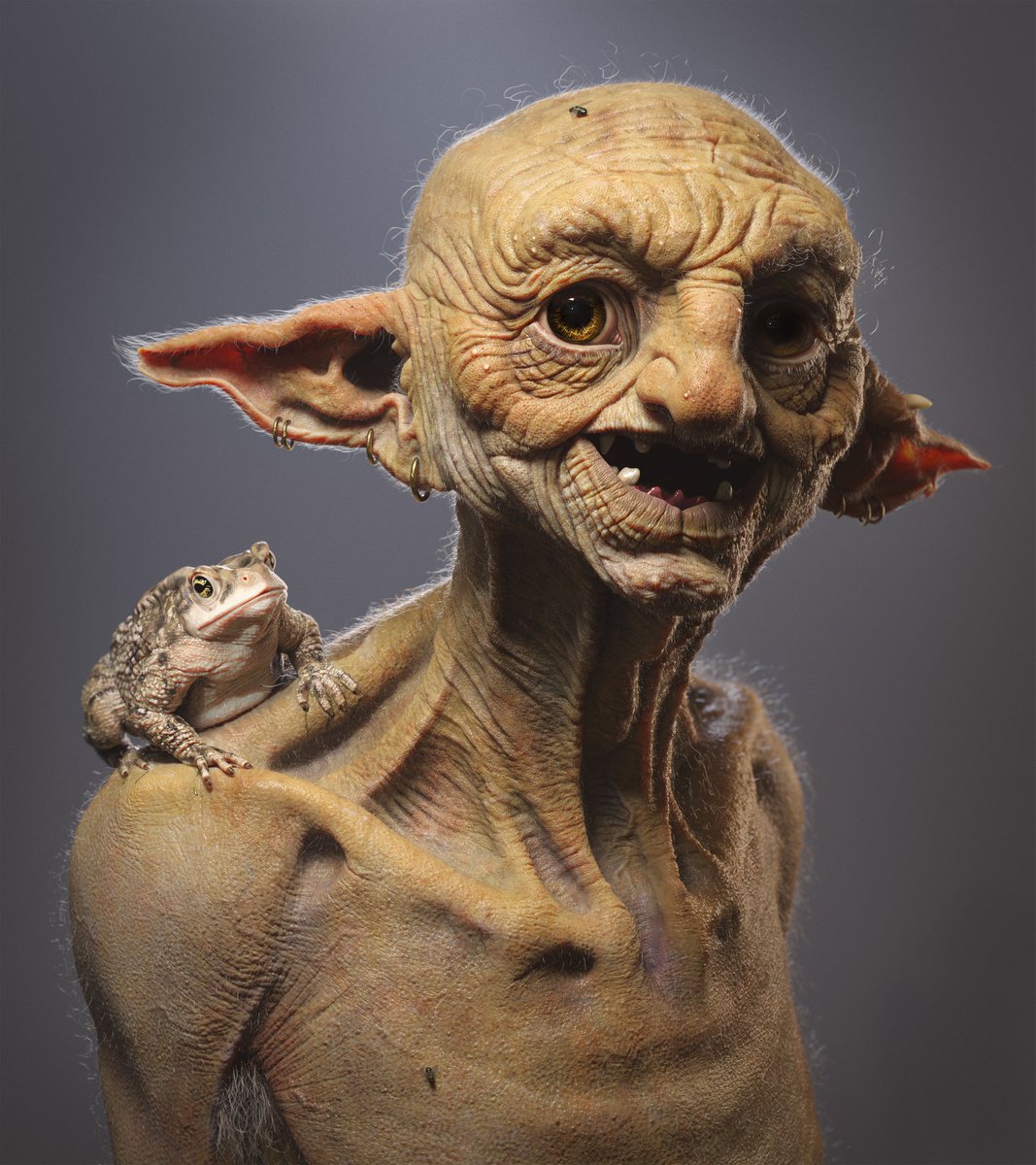 Dobby - Harry Potter - ZBrushCentral