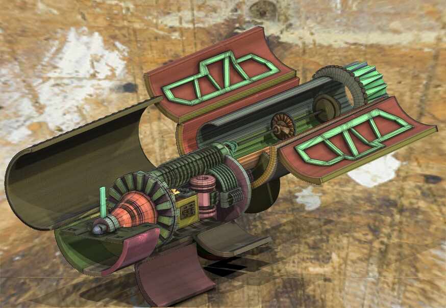 t-65 sublight engine WIP2
