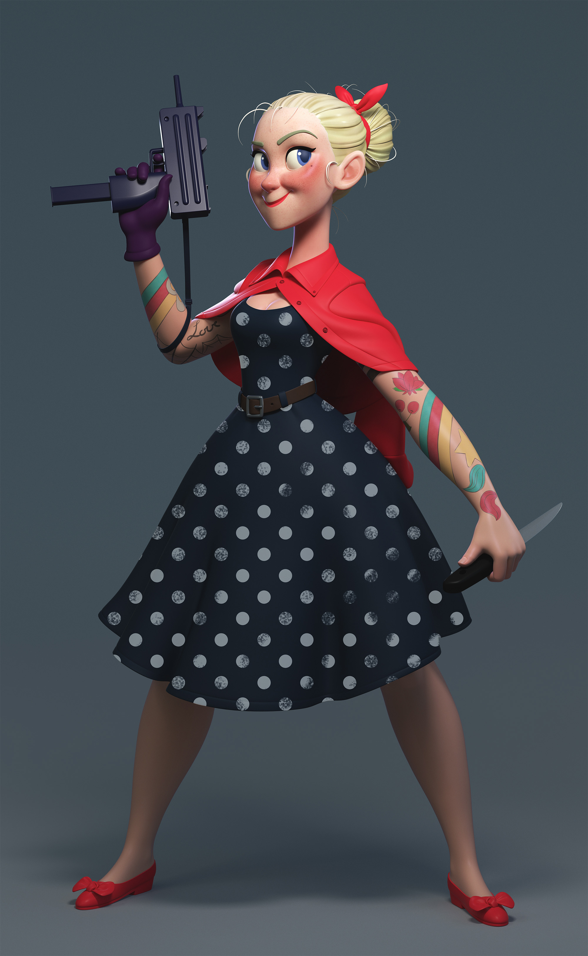 Rockabilly gunner girl.jpg