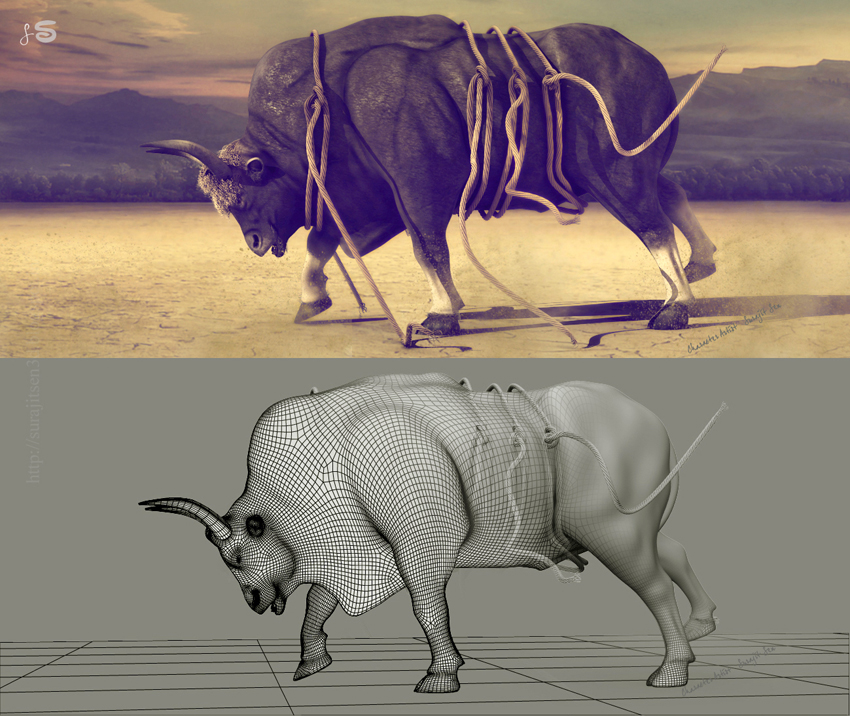 Gaur_Bull_SurajitSen_India_pose.JPG