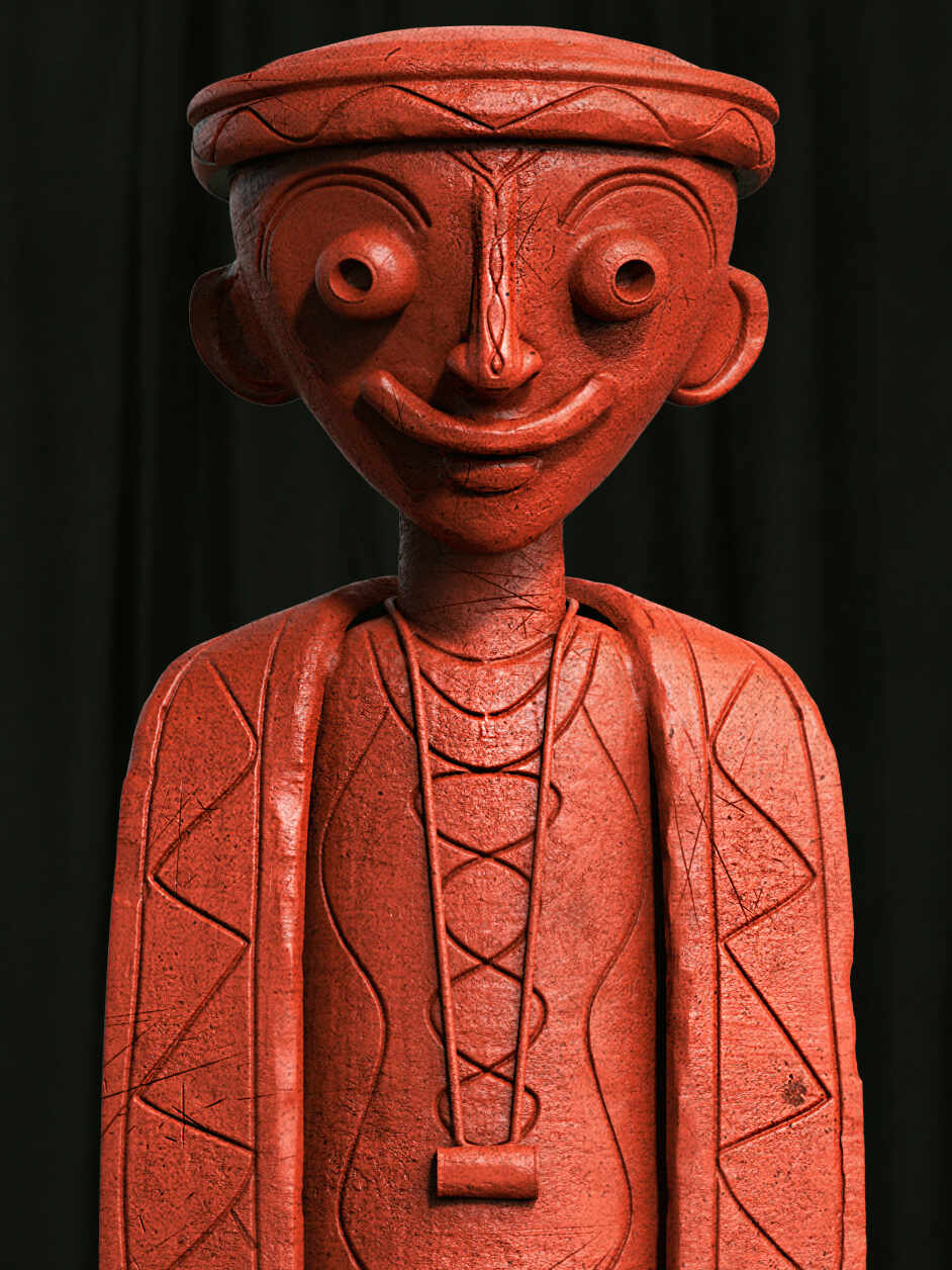 Terracotta_Doll_Digital_Sculpture_SurajitSen_Nov2022A3