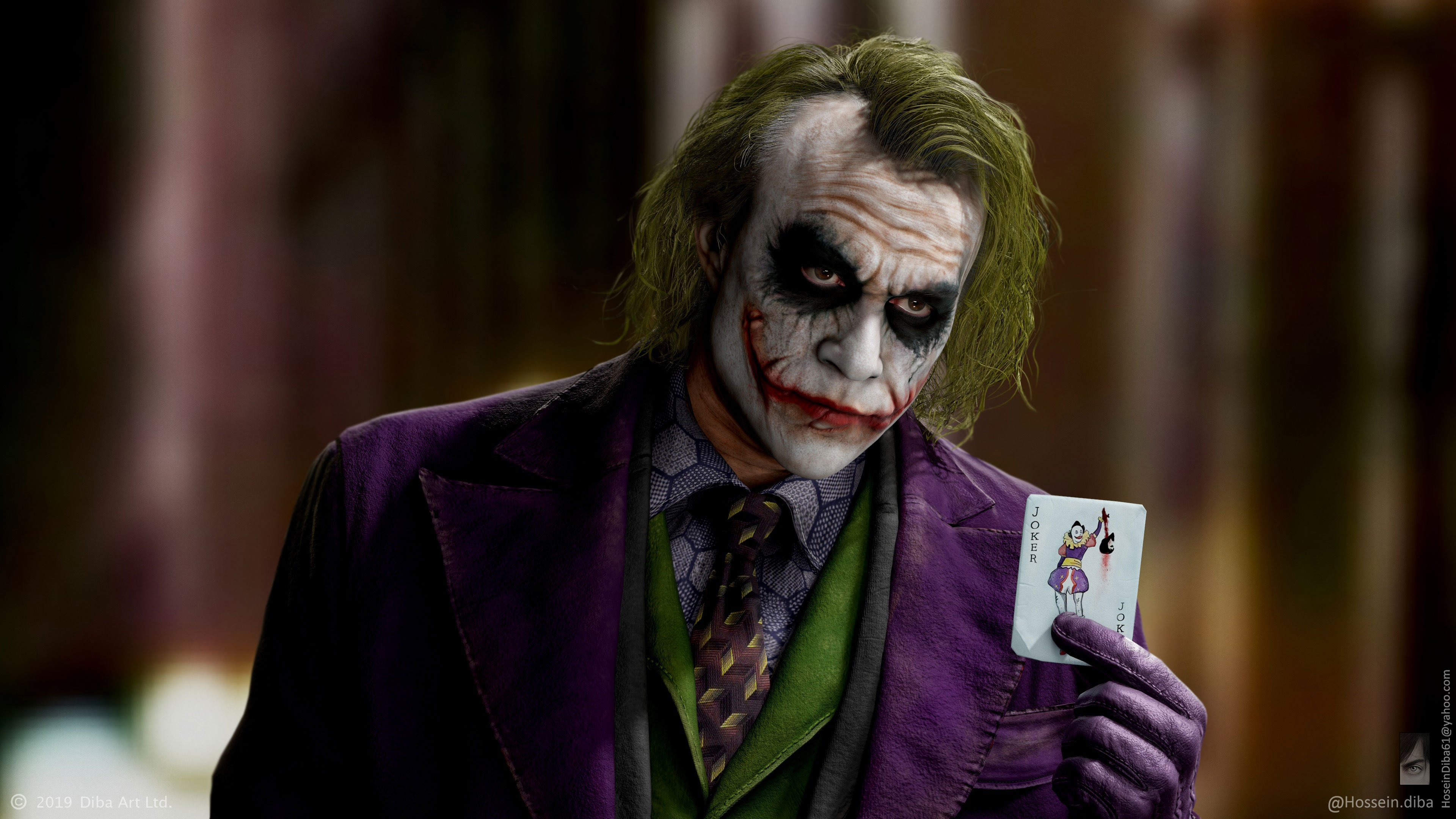 Joker (Heath Ledger) _ Real time - ZBrushCentral
