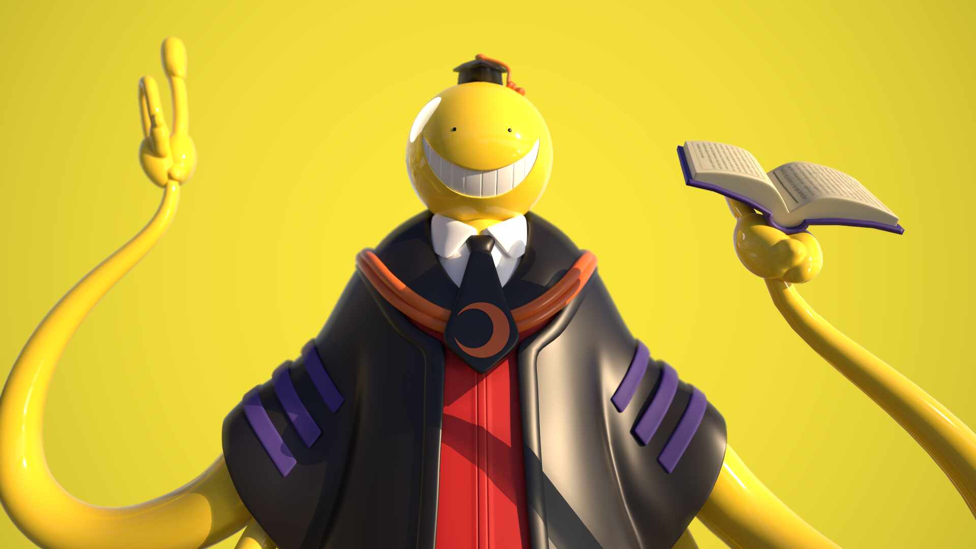 Koro Sensei Fan Art - ZBrushCentral