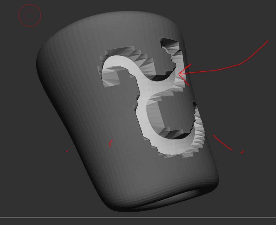 how to extrude faces in zbrush