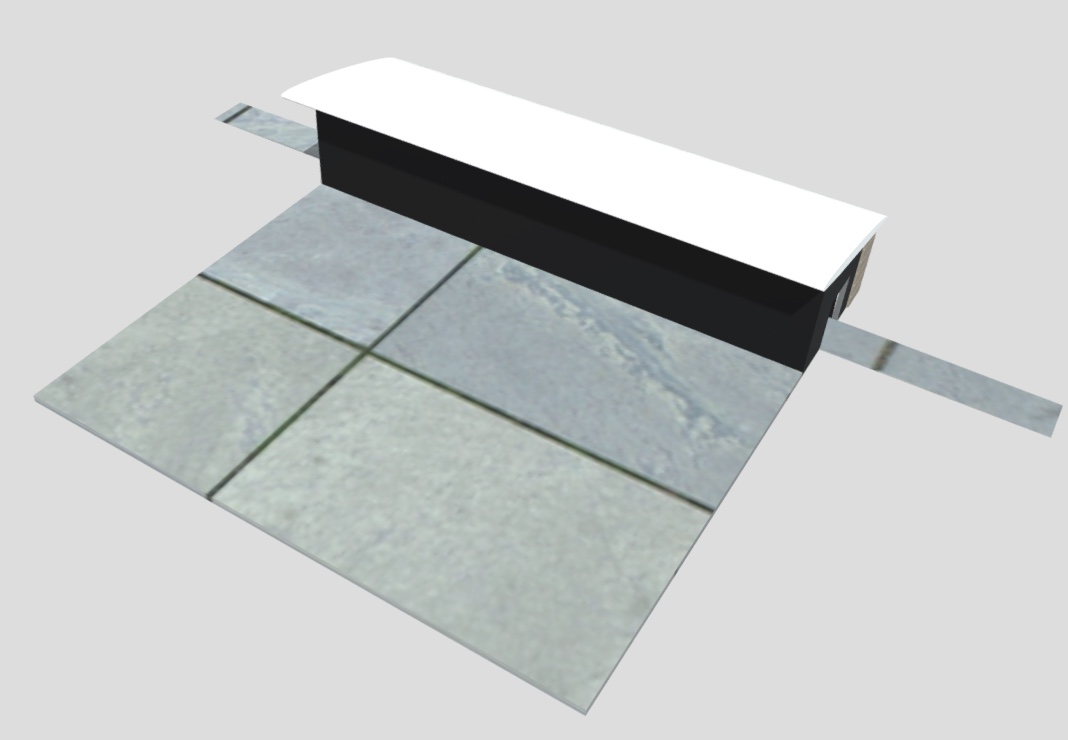 Floor tiling in Sketchfab
