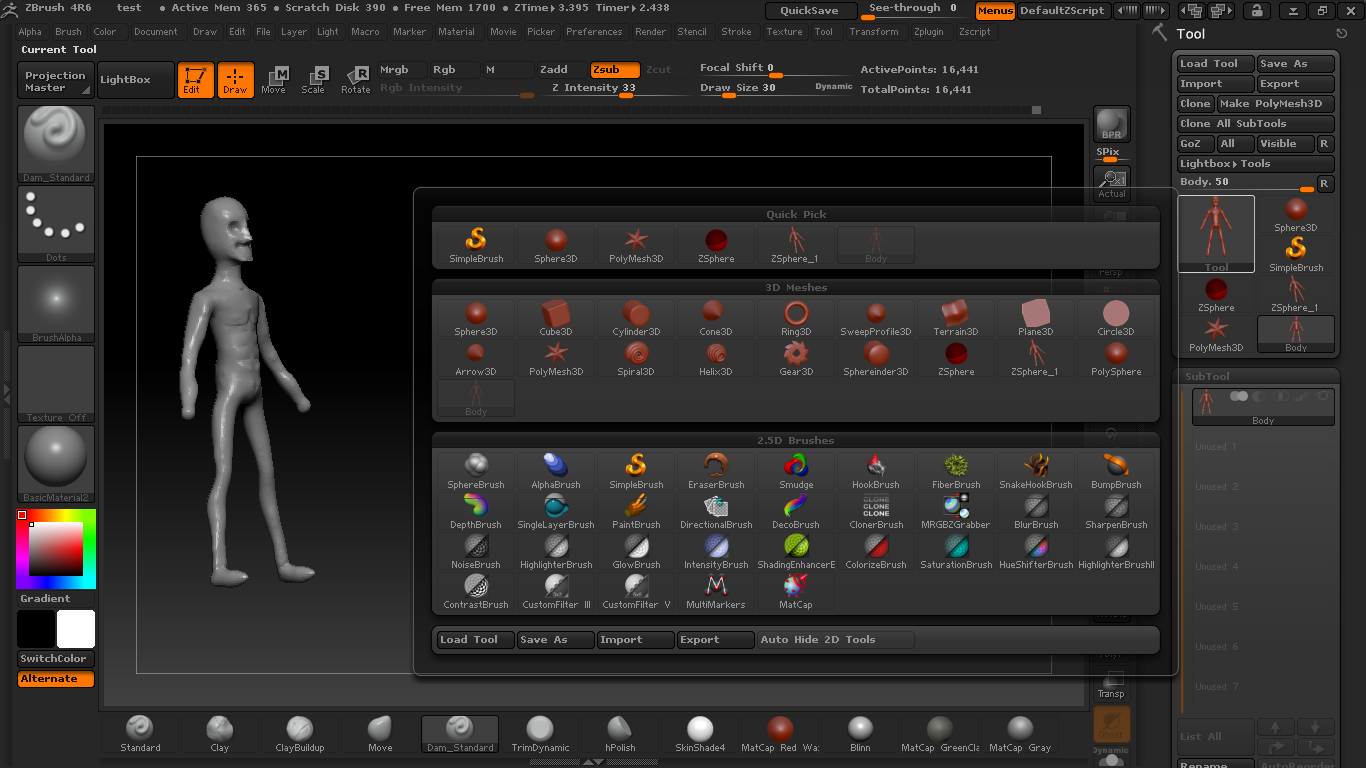 zbrush append tool