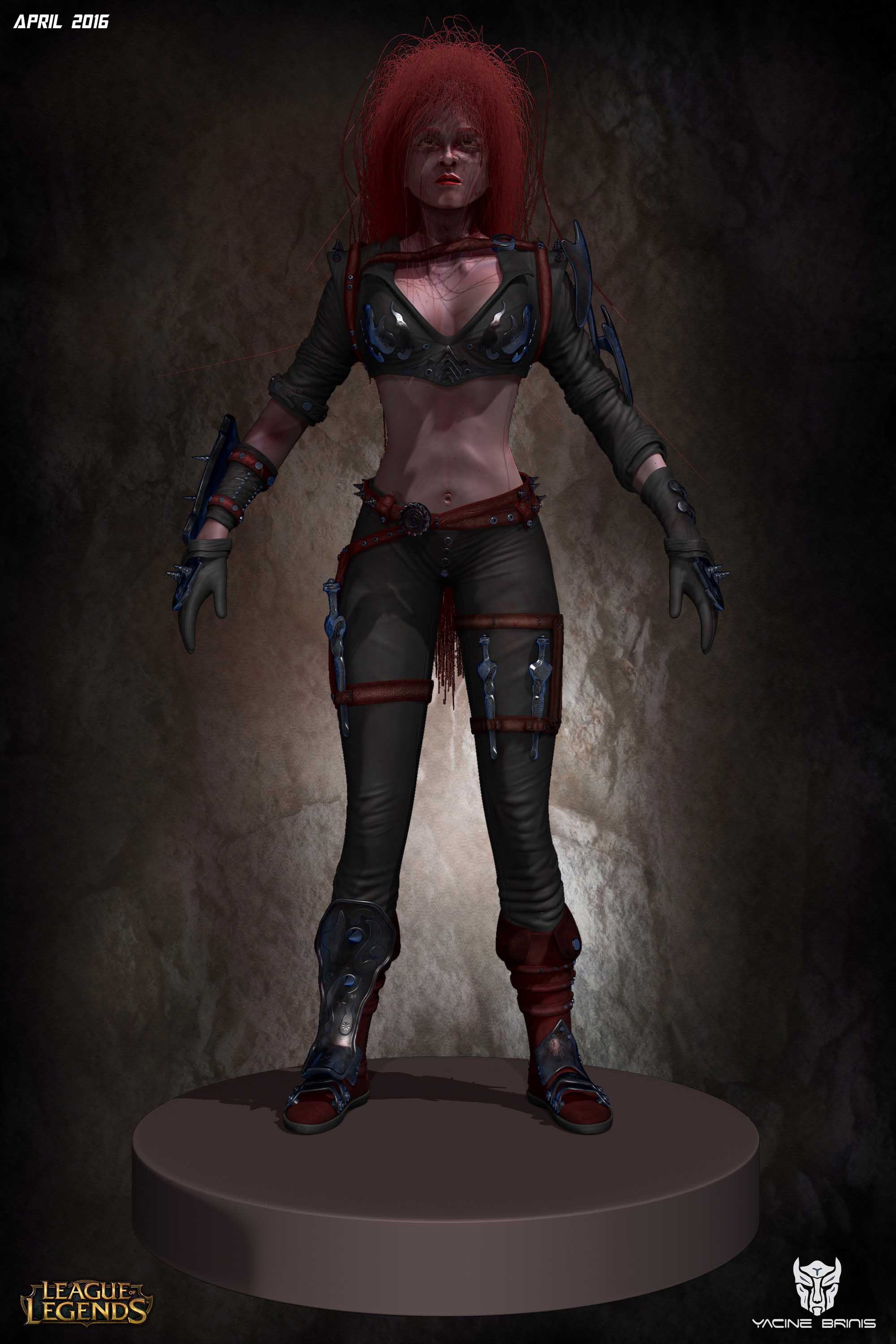 01-Final Render League of Legende Female Character By Yacine BRINIS.jpg