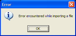 Error encountered while importing a file. (Zbrush -> Rhino -> Zbrush ...