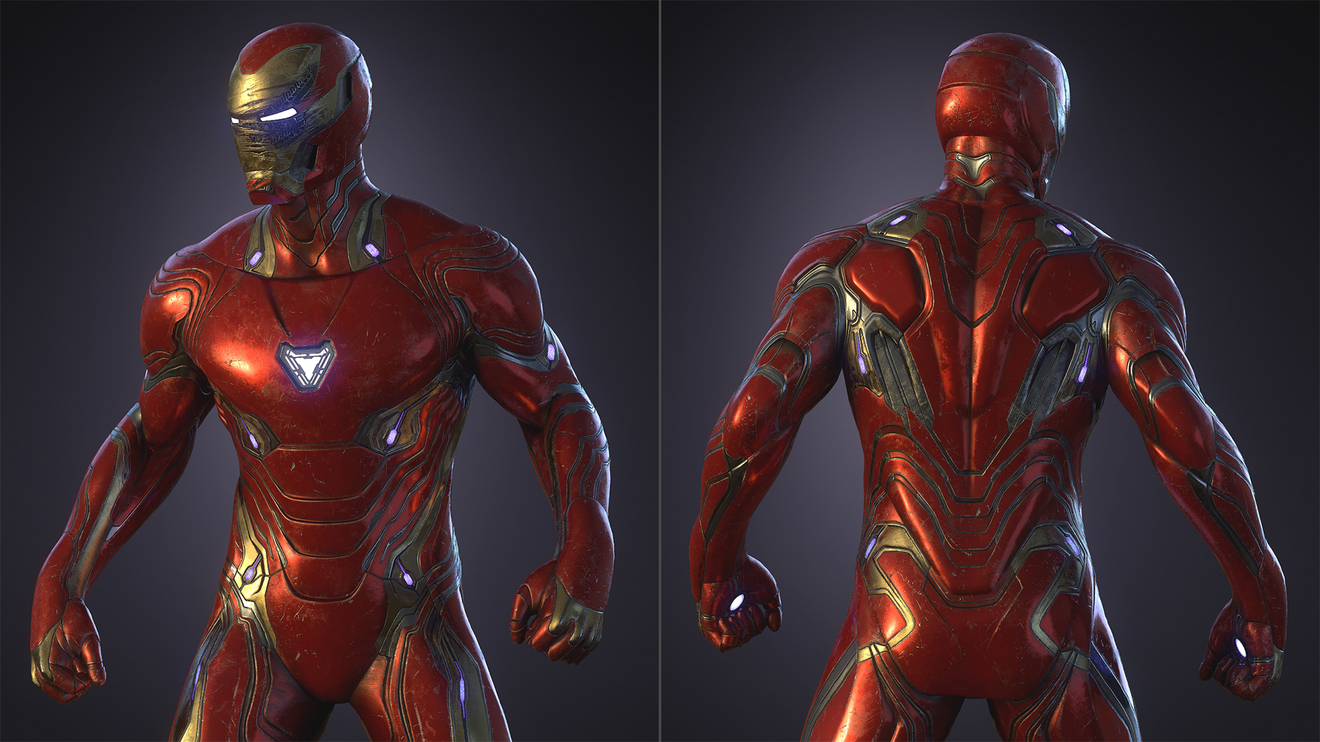 iron man mark 85 concept art