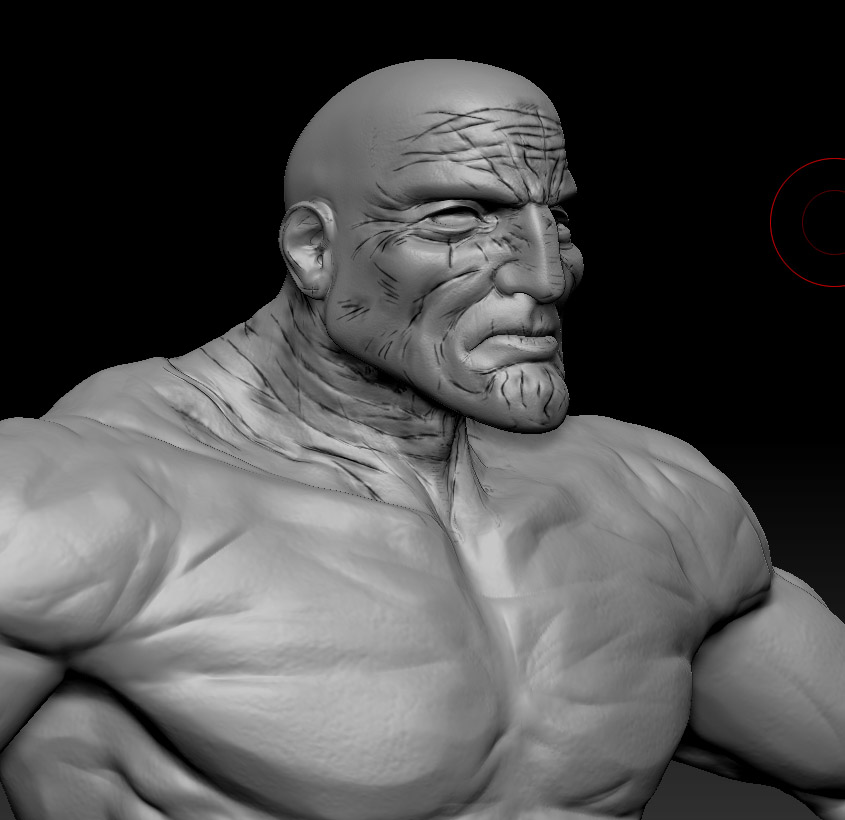 polypaint not working on partially hidden meshes?? Answered