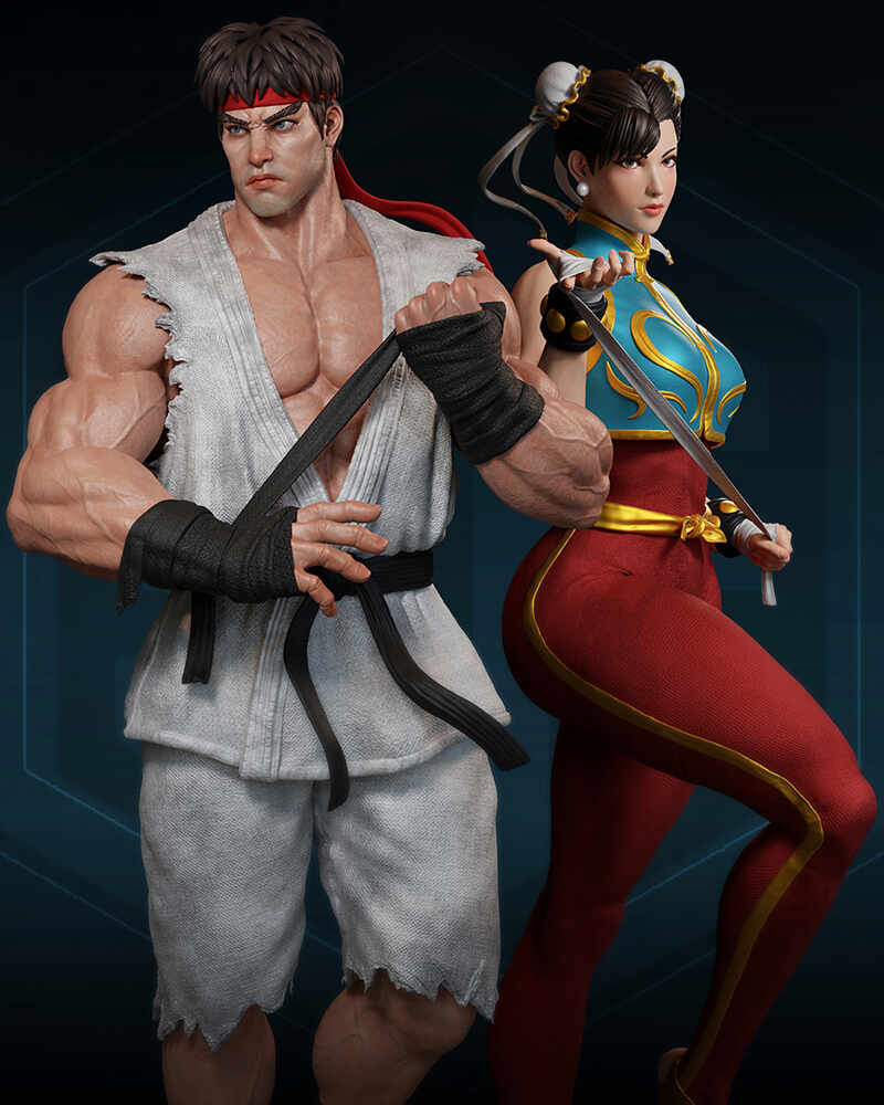SF_Ryu&Chun Li_v2