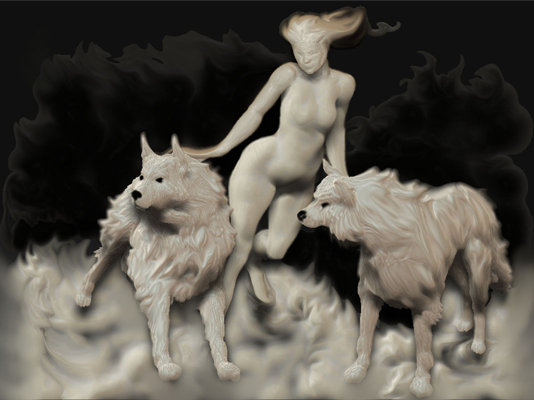 WOLF SPIRIT WOMAN wip  3.jpg