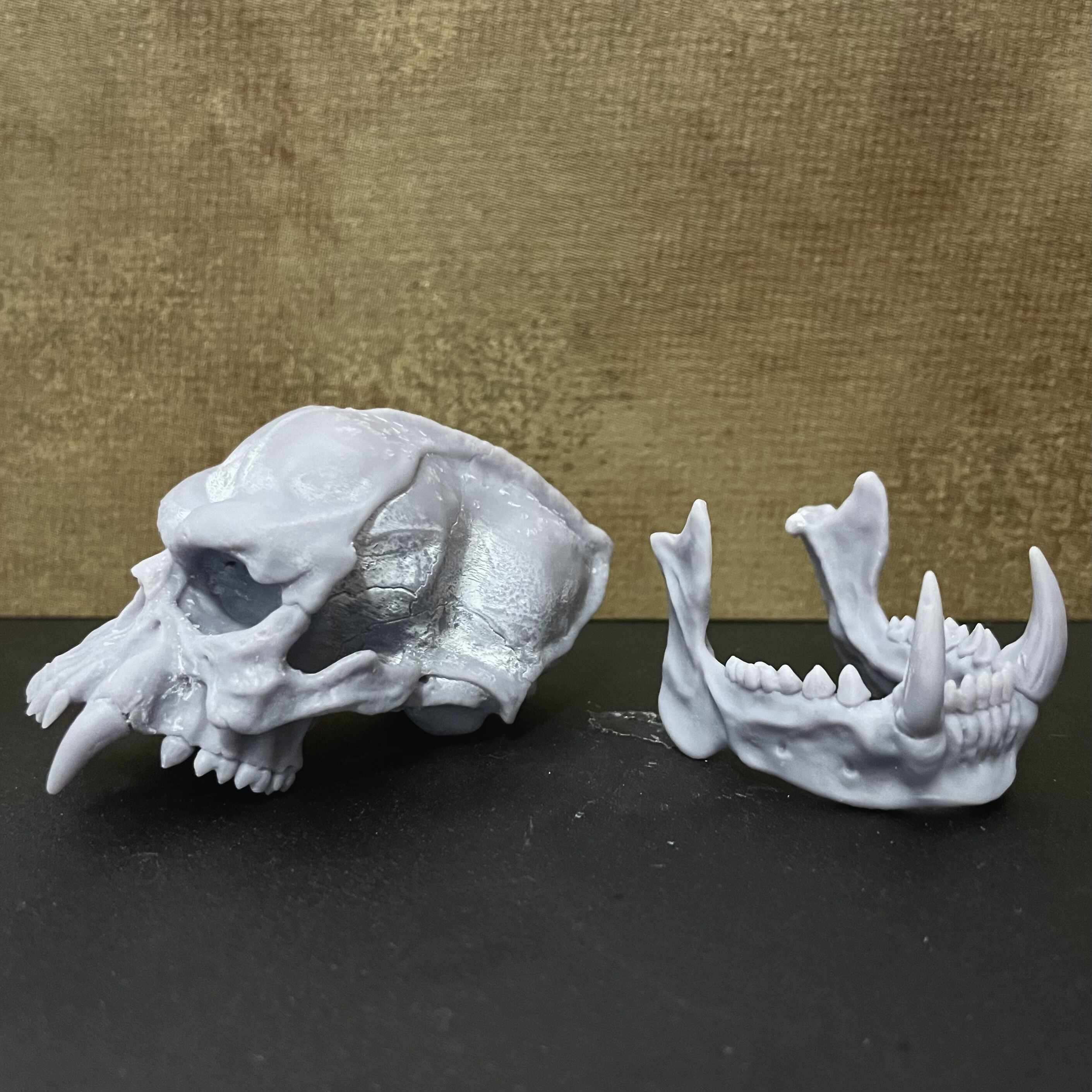 ESPY 氏作ARTWORK 特大②A to Z skull 絵画