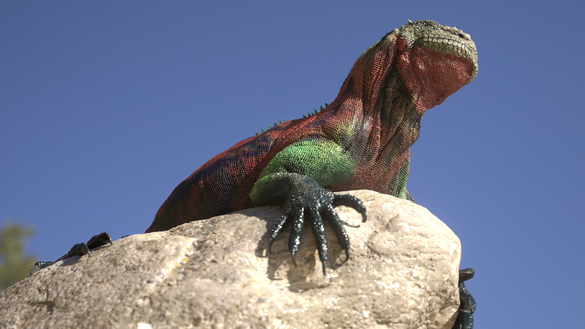Galapagos Christmas 2021 Galapagos Christmas Iguana Zbrush 2021 Beta Project 3 By Bloopatone Zbrushcentral