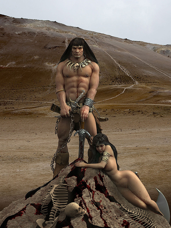 Conan the barbarian women art porn