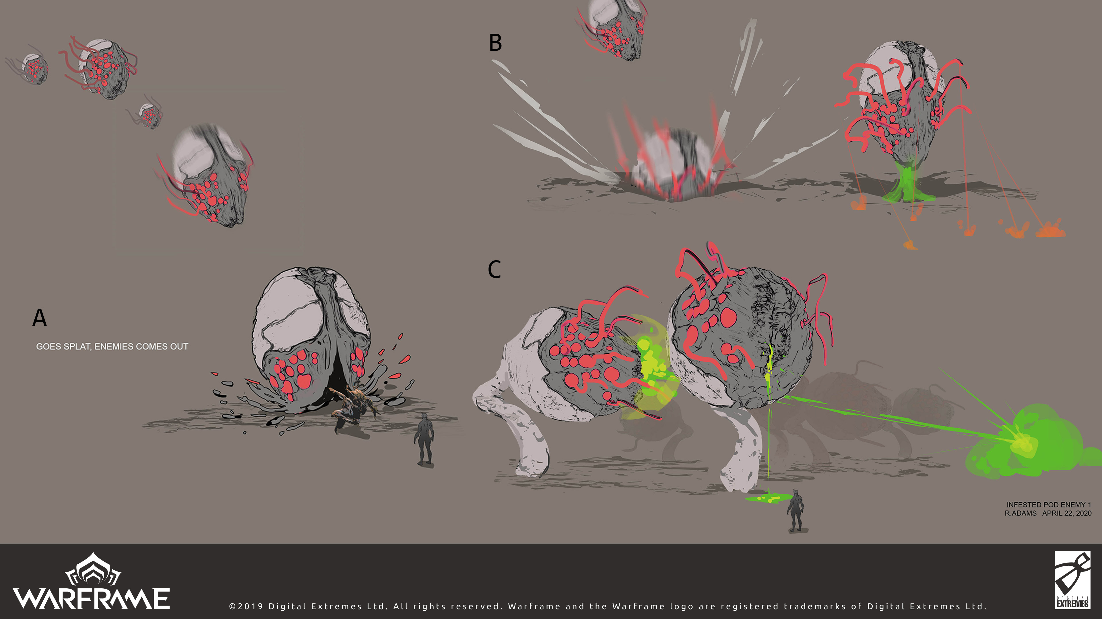 Warframe concept art deals