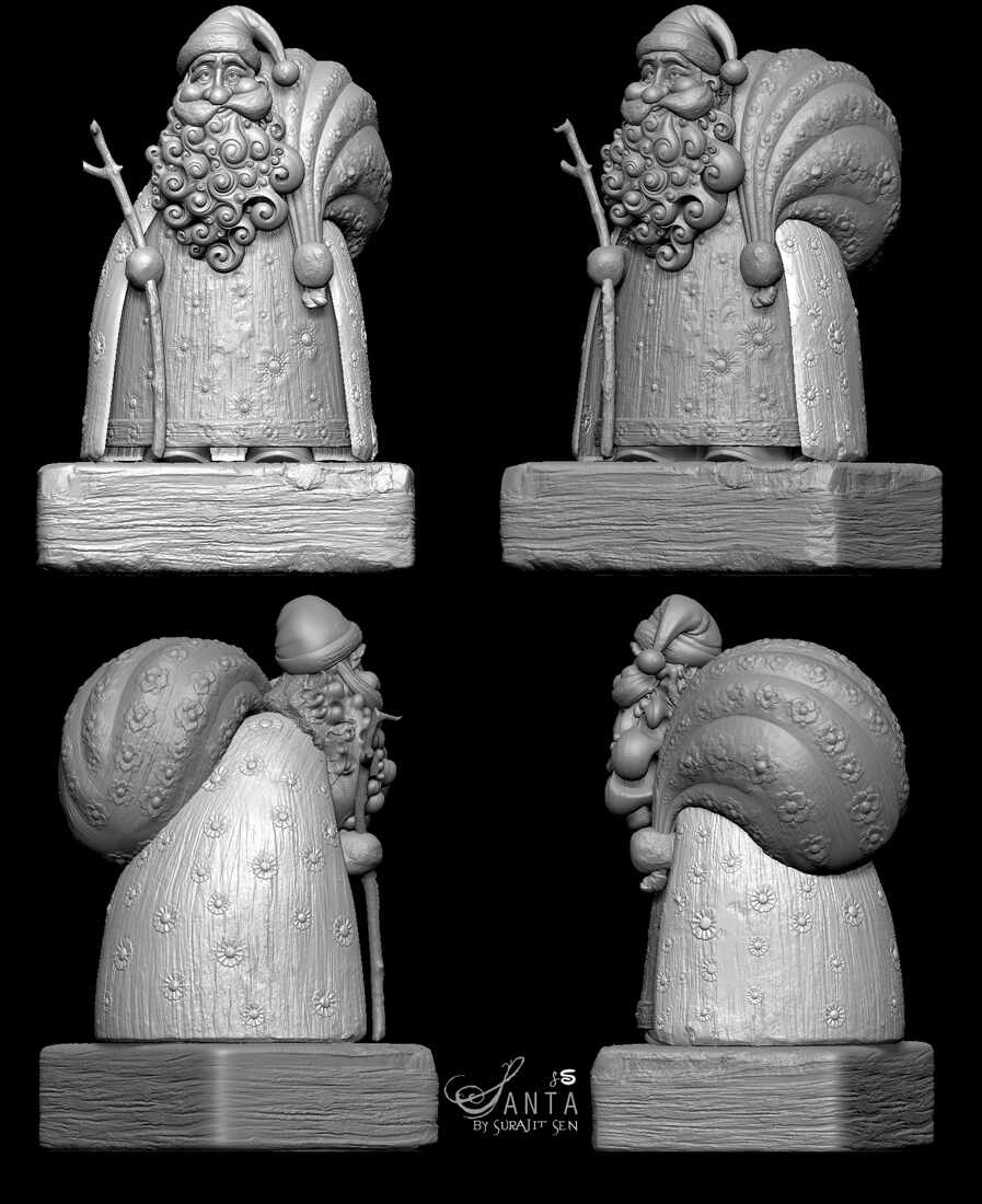 Santa_Digital_Sculpture_SurajitSen_Dec2021A_GR_L