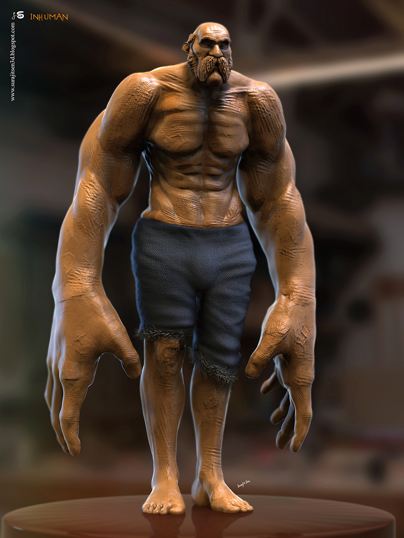 Inhuman_Digital_SCulpture_SurajitSen_Dec2020A1_L