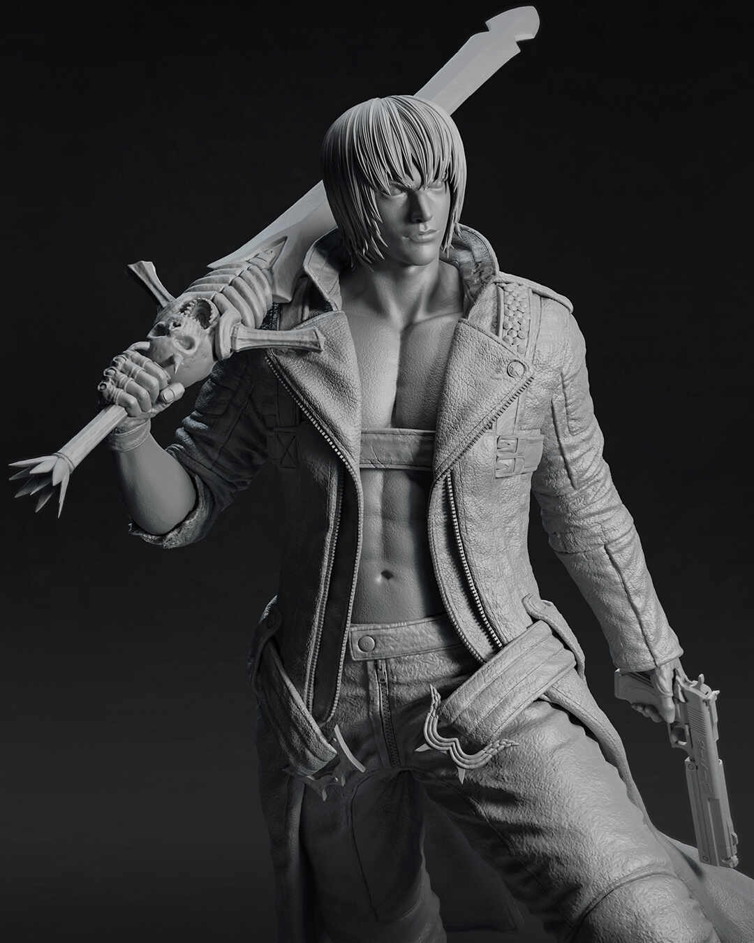 Dante - Devil May Cry 3 - ZBrushCentral