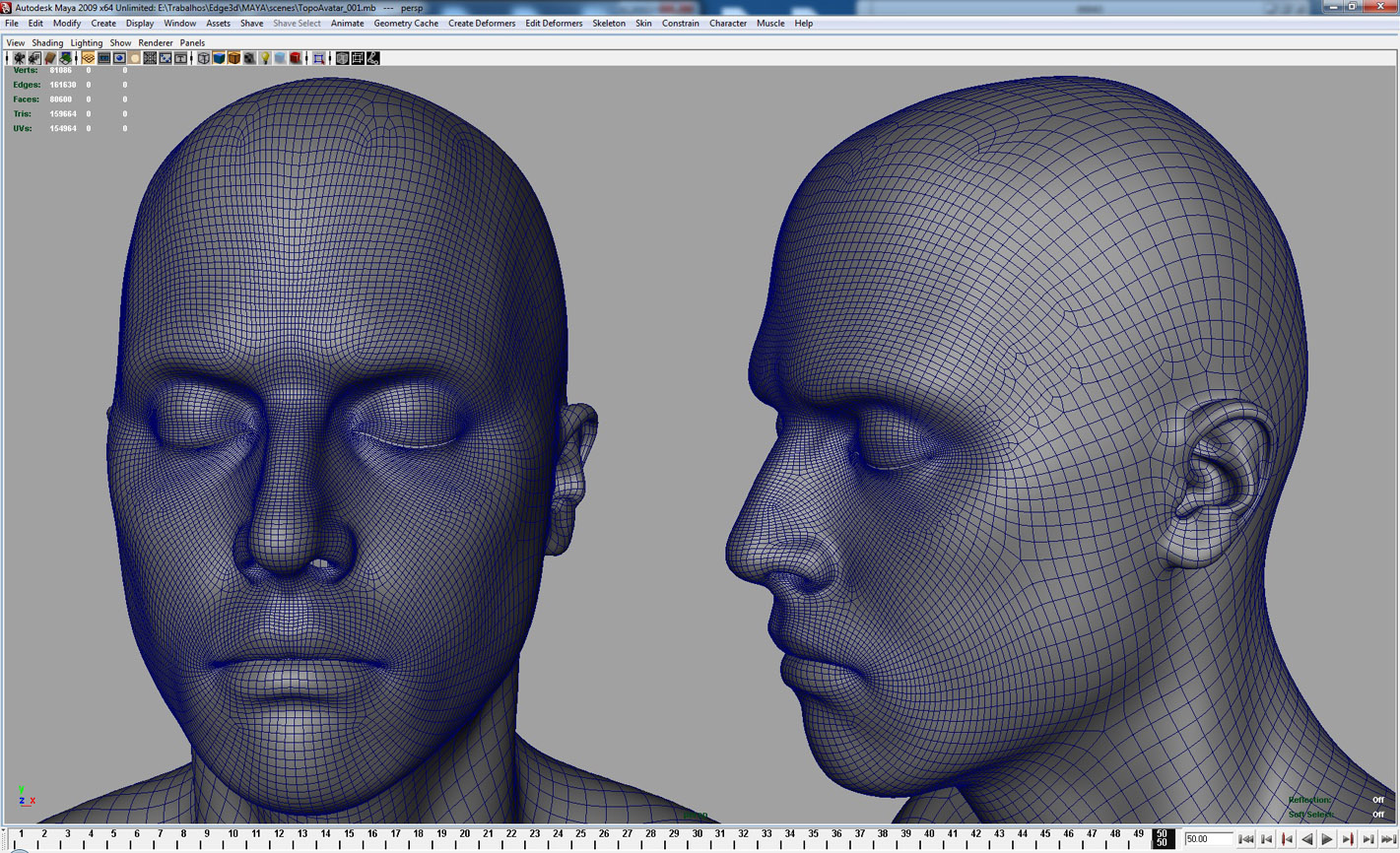 Тест топология. Face topology. Face poster. Poster faces of people