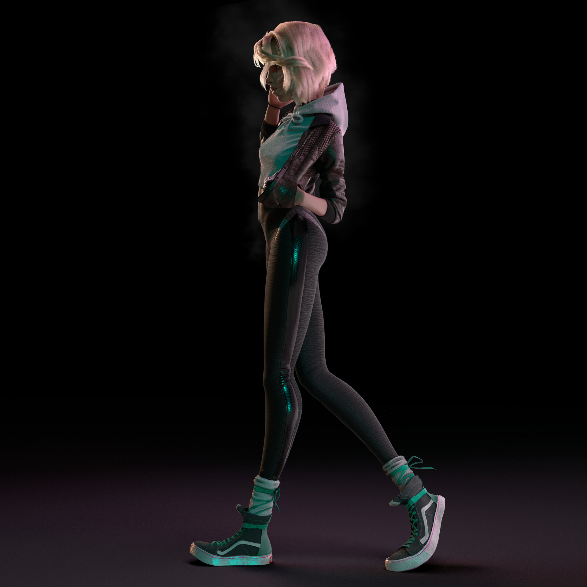 Sengoku Ghost Spider - Spider Gwen - ZBrushCentral