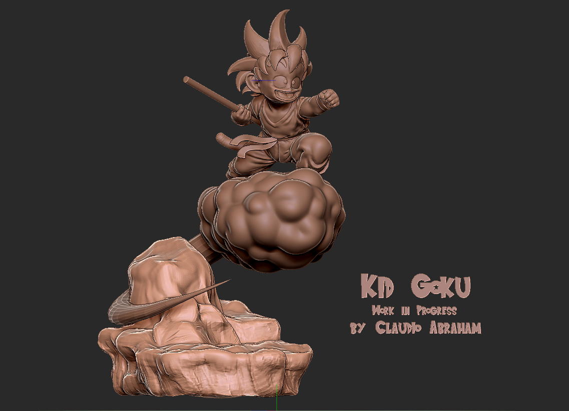 Claudio Abraham - Goku Kid - Polyskin.jpg