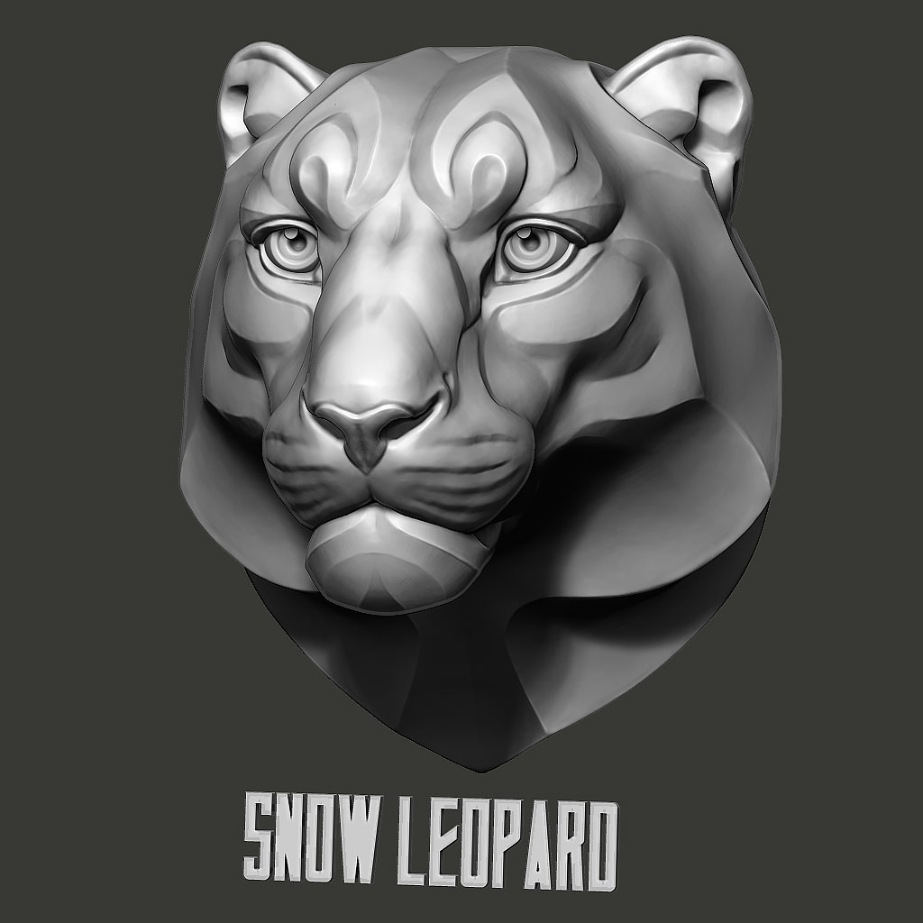 snow-leopard-head-sculpture-3d-model-scr02