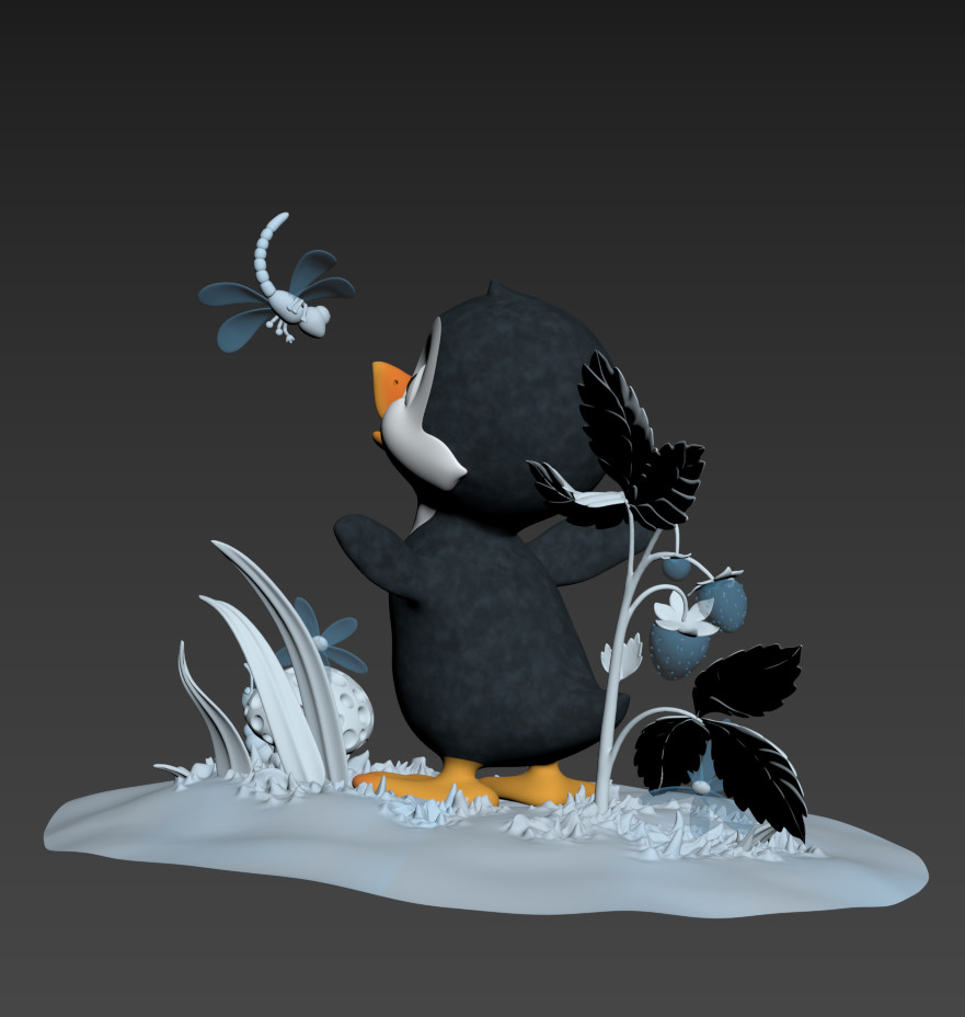 Penguin_Little dreamer_viewport2